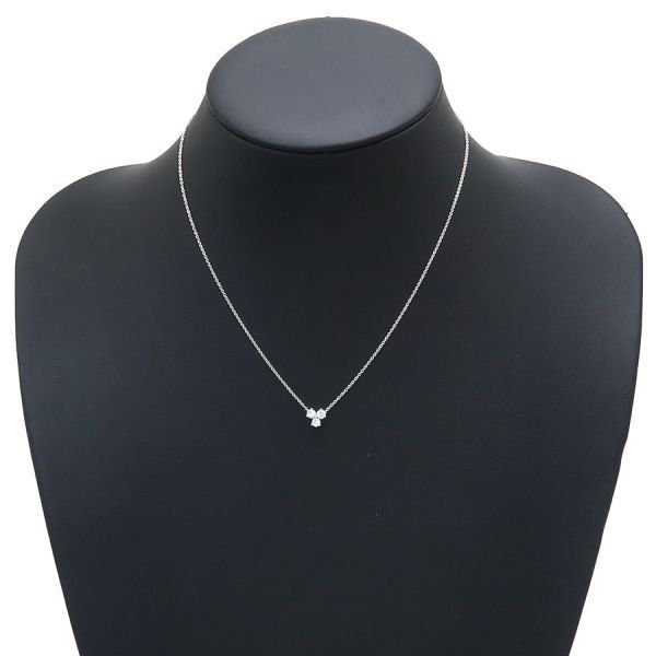 Tiffany & Co Aria Diamond Necklace [none Fee Gift Wrapping] [grade A