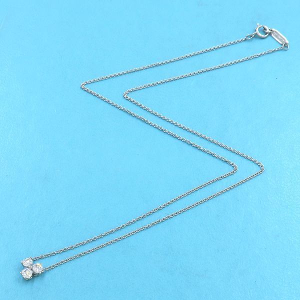 Tiffany & Co Aria Diamond Necklace [none Fee Gift Wrapping] [grade A