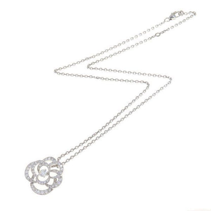 Chanel Camellia Collection Diamond Necklace /medium Model 36or 39.5cm (15.55in)