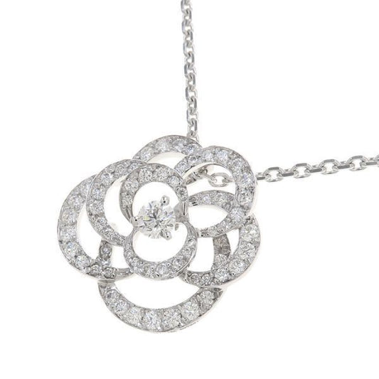 Chanel Camellia Collection Diamond Necklace /medium Model 36or 39.5cm (15.55in)