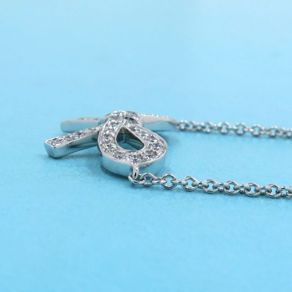 Tiffany & Co Bow Diamond Bracelet [none Fee Gift Wrapping] [grade A