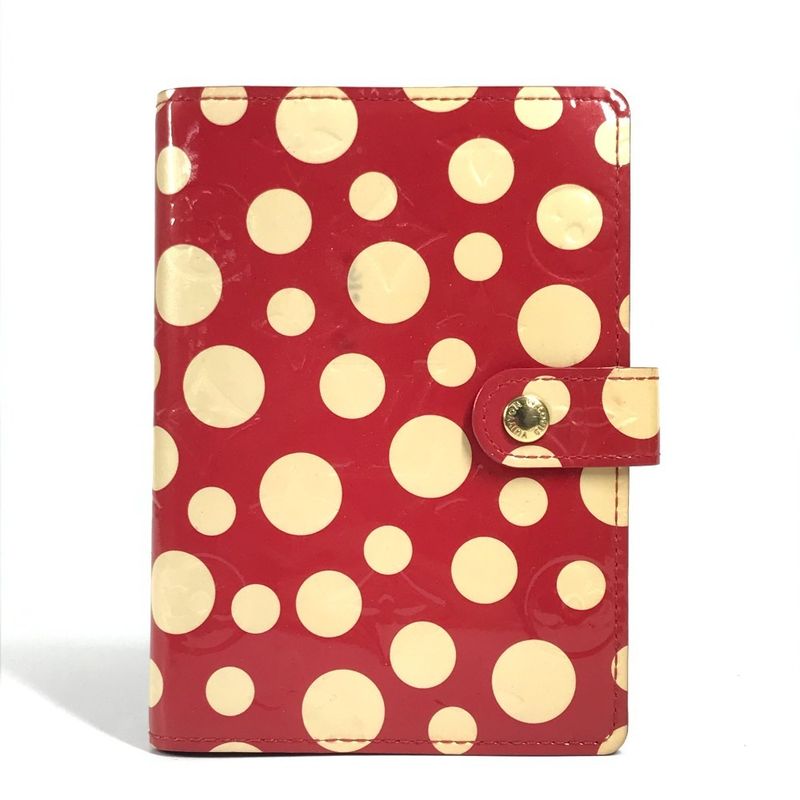 Louis Vuitton Notebook Cabas - Agenda PM M91518 Monogram Vernis Red