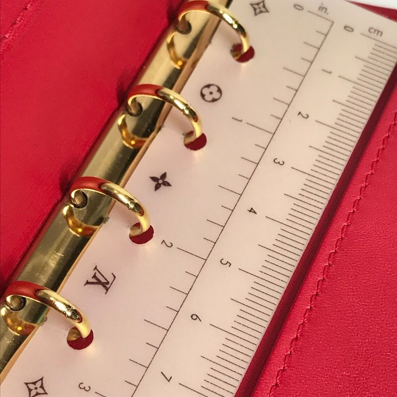 Louis Vuitton Notebook Cabas - Agenda PM M91518 Monogram Vernis Red