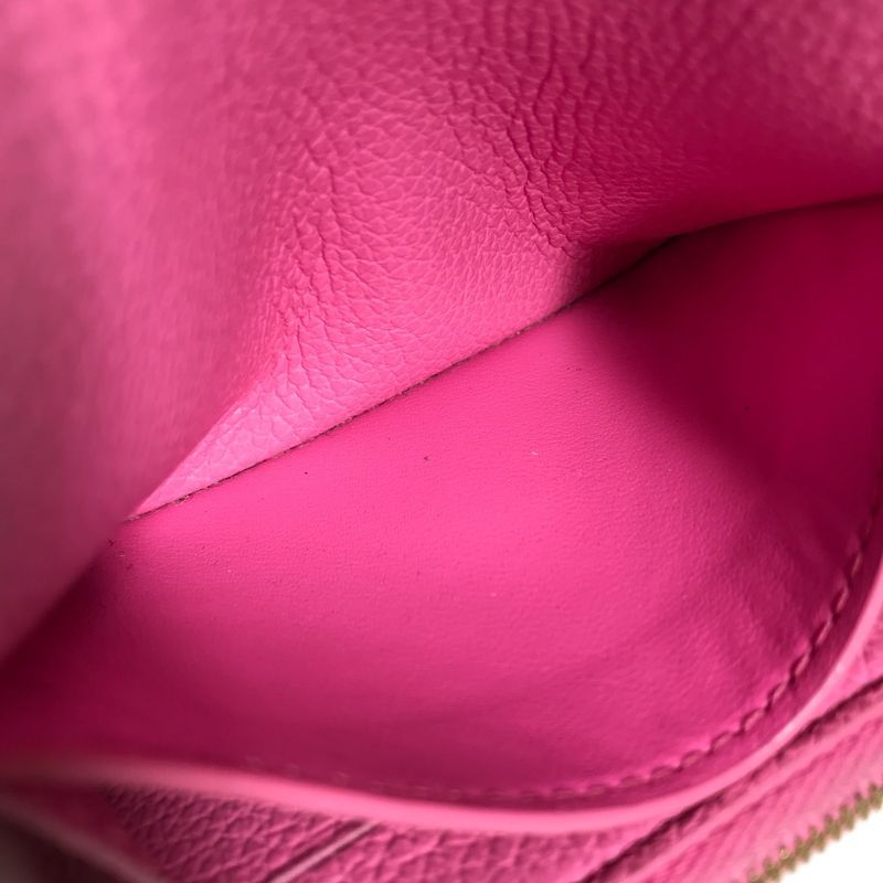 Louis Vuitton Bifold Wallet Porte Monet Rosali M82485 Monogram Empreinte