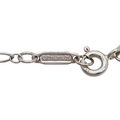 Tiffany & Co Tiffany & Co Oval Link Chain Necklace 18K White Gold 3.3g White