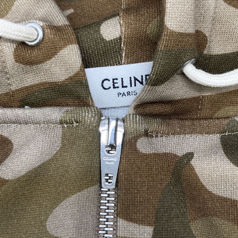 Celine 2y497247q Camouflage Cotton Parka L