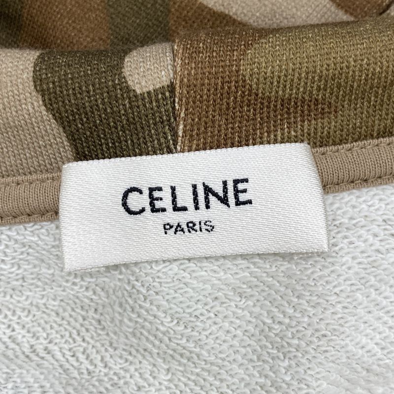 Celine 2y497247q Camouflage Cotton Parka L