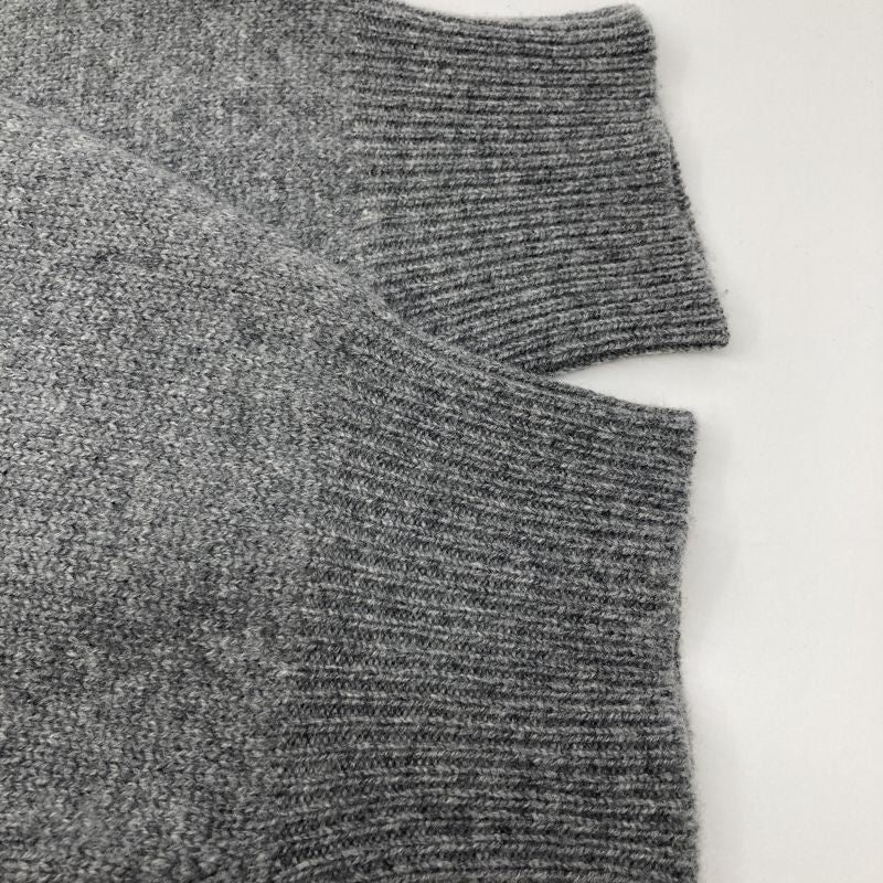 Celine 2a54q402p Grey Cashmere Blend Drawcord Jogger Long Pants S