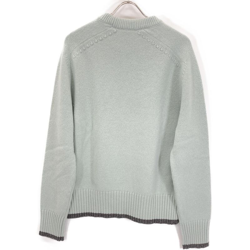 Dior Homme Dior Homme 20 Years 213m640at298 Mint Wool Atelier Logo Knit Sweater