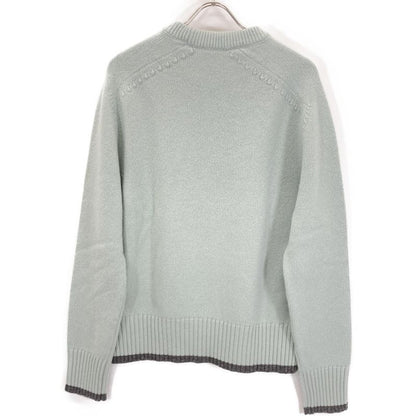 Dior Homme Dior Homme 20 Years 213m640at298 Mint Wool Atelier Logo Knit Sweater