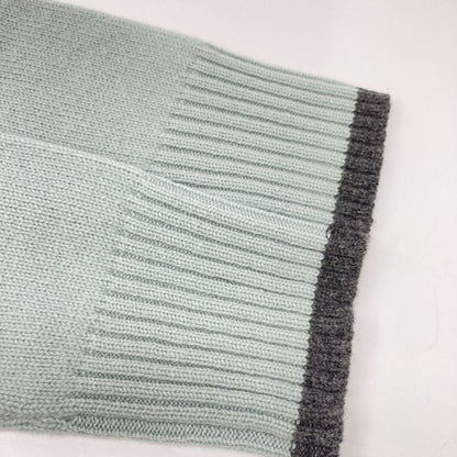 Dior Homme Dior Homme 20 Years 213m640at298 Mint Wool Atelier Logo Knit Sweater