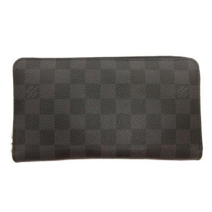 Louis Vuitton N60111 Zippy Organizer NM Damier Graphite Long Wallet Round