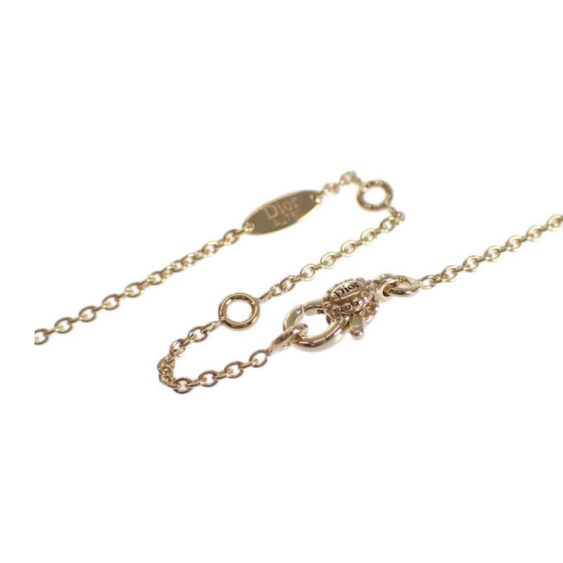 Christian DIOR Rose Devan Jrdv95137 Necklace 18K Yellow Gold Yellow Gold