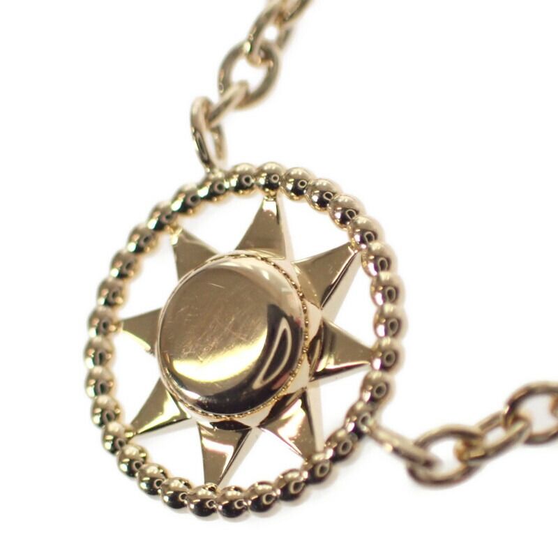 Christian DIOR Rose Devan Jrdv95137 Necklace 18K Yellow Gold Yellow Gold