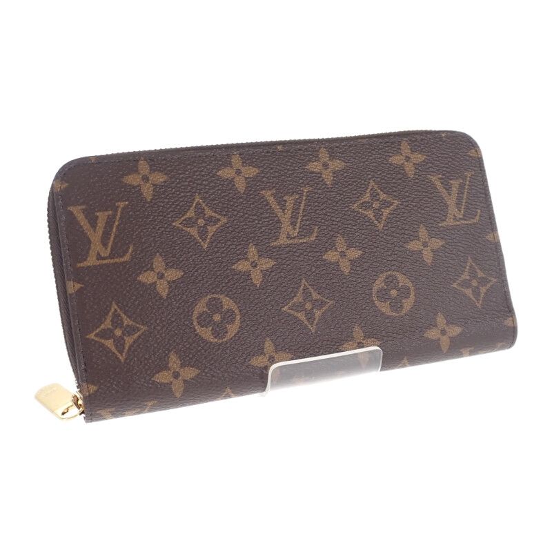 Louis Vuitton Zippy Wallet Alma Nyack M42616 Monogram Long Wallet Brown Ladies