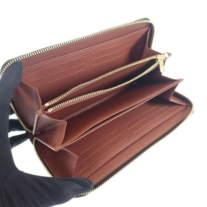 Louis Vuitton Zippy Wallet Alma Nyack M42616 Monogram Long Wallet Brown Ladies