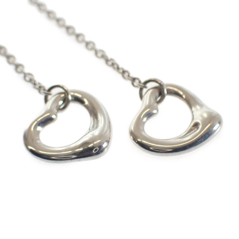Tiffany & Co Tiffany & Co Open Heart Drop 60112465 Earrings Ag925 Silver 925
