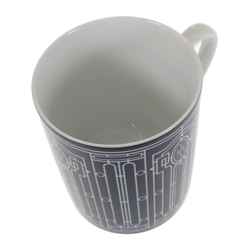Hermes ASHE DECO Pair Of Cups Set Of 2 Tableware Western Tableware Mugs Cups