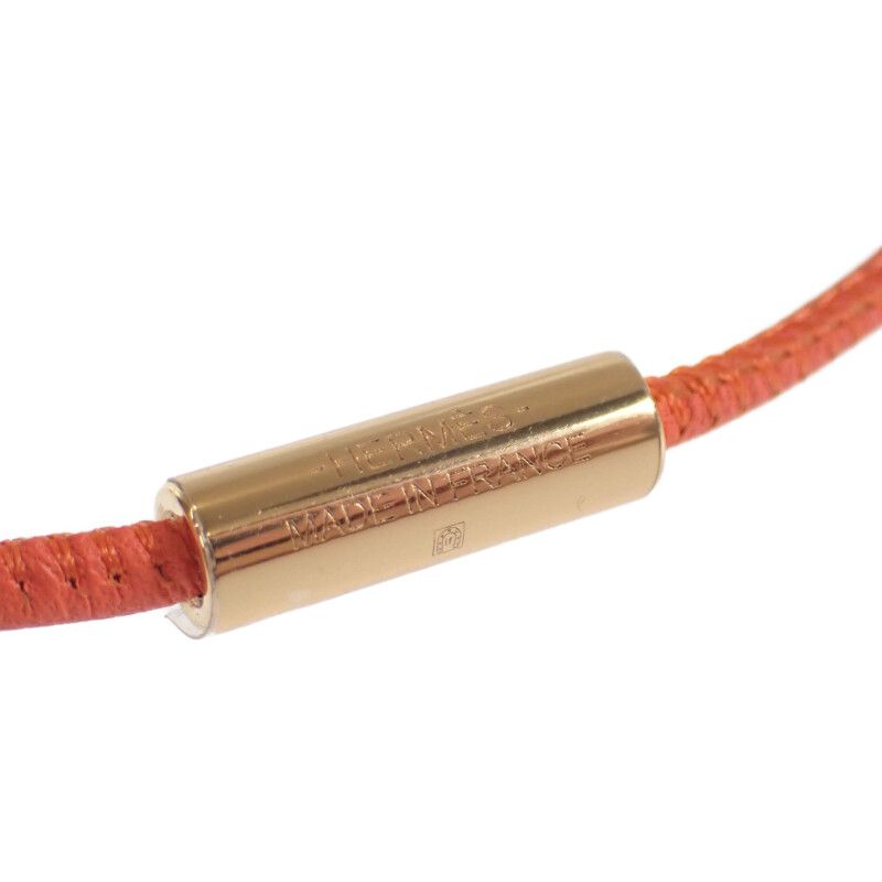 Hermes Monpty Kelly PM Necklace Swift Oranje Poppy Orange Ladies Gift Stylish