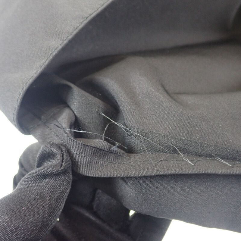 Prada Long Coat 44 291367_s181_043 Trench Coat Cotton Polyester Black Men Women