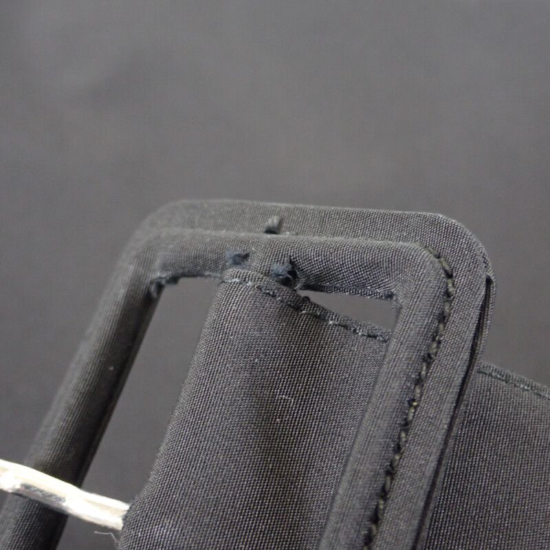 Prada Long Coat 44 291367_s181_043 Trench Coat Cotton Polyester Black Men Women