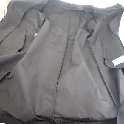 Prada Long Coat 44 291367_s181_043 Trench Coat Cotton Polyester Black Men Women