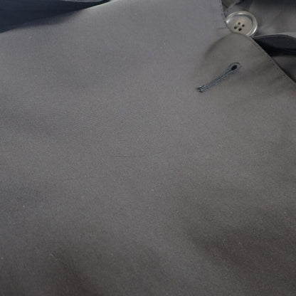 Prada Long Coat 44 291367_s181_043 Trench Coat Cotton Polyester Black Men Women