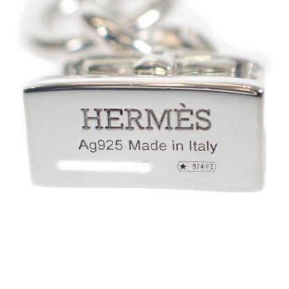 Hermes Amulet Kelly H121325b00 Necklace Silver 925 Men's Women's [grade A