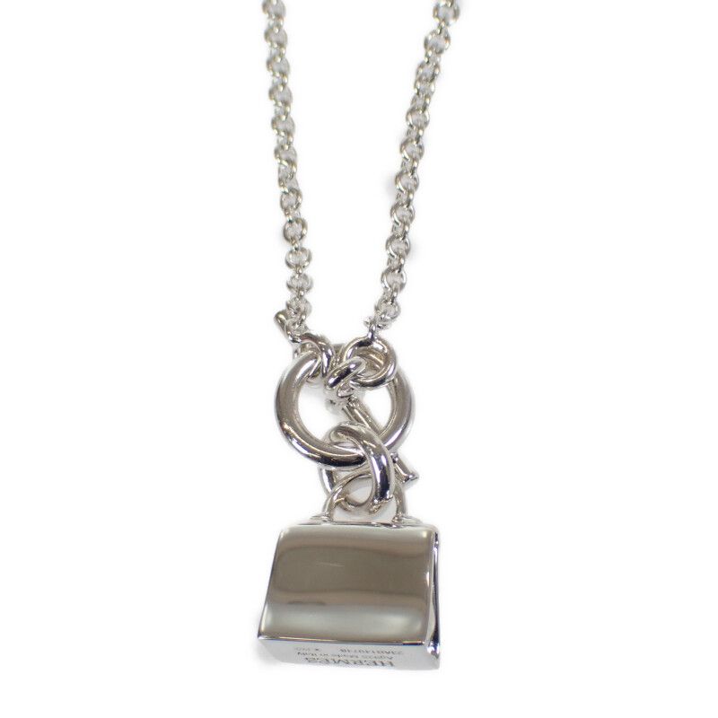 Hermes Amulet Kelly H121325b00 Necklace Silver 925 Men's Women's [grade A