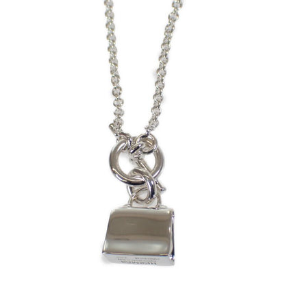 Hermes Amulet Kelly H121325b00 Necklace Silver 925 Men's Women's [grade A