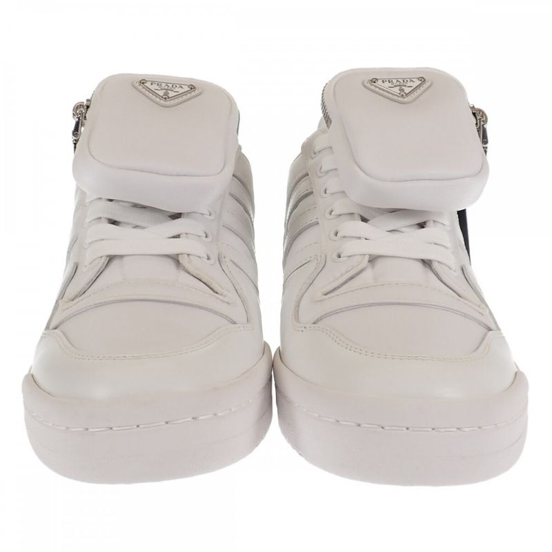 Prada Adidas Re-nylon Forum Low Cut 2eg390 Sneakers Nylon White Mens [SA Rank