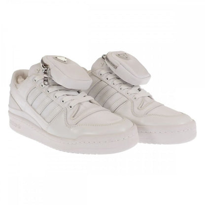 Prada Adidas Re-nylon Forum Low Cut 2eg390 Sneakers Nylon White Mens [SA Rank