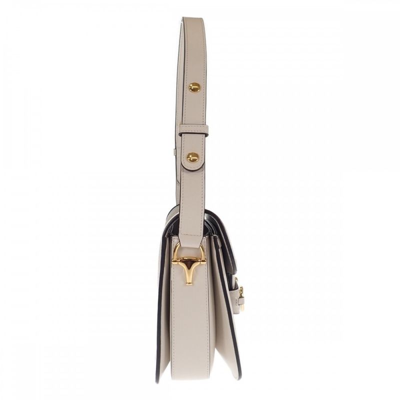 Gucci Horsebit 1955 602204_92tcg_9761 Shoulder Bag GG Supreme Beige Gold Ladies
