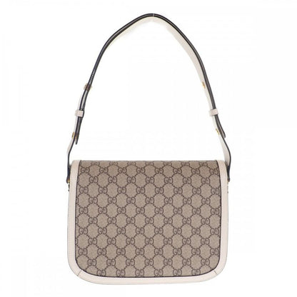 Gucci Horsebit 1955 602204_92tcg_9761 Shoulder Bag GG Supreme Beige Gold Ladies
