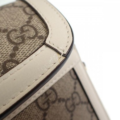 Gucci Horsebit 1955 602204_92tcg_9761 Shoulder Bag GG Supreme Beige Gold Ladies