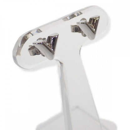 Louis Vuitton Escential V M63208 Earrings Metal Silver Ladies Gift Fashionable