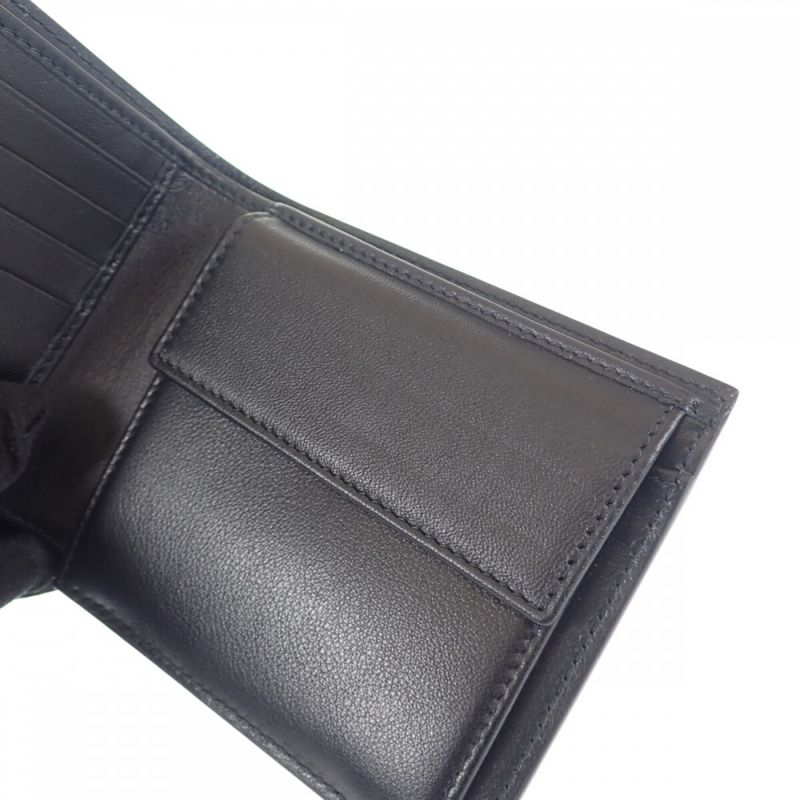 Dior Wallet With Coin Case 2esbc027vpd_h03e Bifold Wallet Calf Black Men's [SA