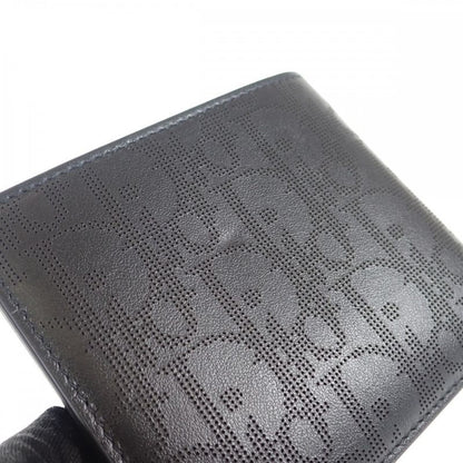 Dior Wallet With Coin Case 2esbc027vpd_h03e Bifold Wallet Calf Black Men's [SA