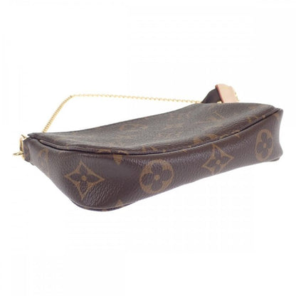 Louis Vuitton Mini Pochette - Accessoire M58009 Monogram Pouch Brown Ladies [S