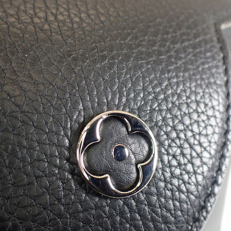 Louis Vuitton Capucines PM M42242 2WAY Bag Handbag Taurillon Leather Noir Black