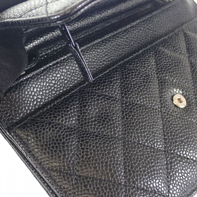 Chanel Matelasse Classic Chain Wallet Coco Mark A33814_y01864_c3906 Long Wallet