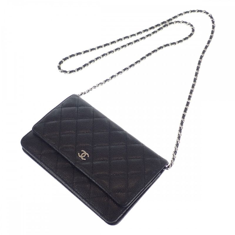 Chanel Matelasse Classic Chain Wallet Coco Mark A33814_y01864_c3906 Long Wallet