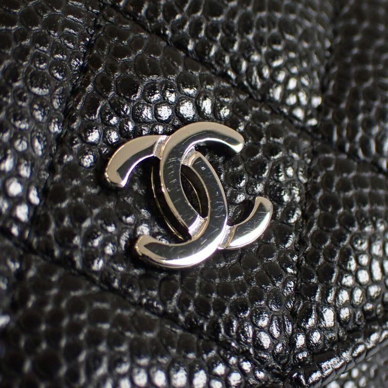 Chanel Matelasse Classic Chain Wallet Coco Mark A33814_y01864_c3906 Long Wallet