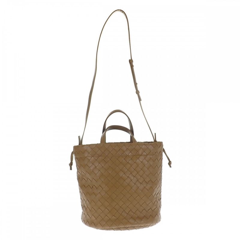 Bottega Veneta Small Castello 753067vcpp17746 Shoulder Bag Lambskin Acorn Khaki