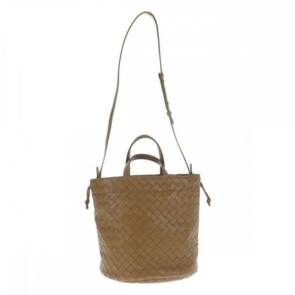 Bottega Veneta Small Castello 753067vcpp17746 Shoulder Bag Lambskin Acorn Khaki