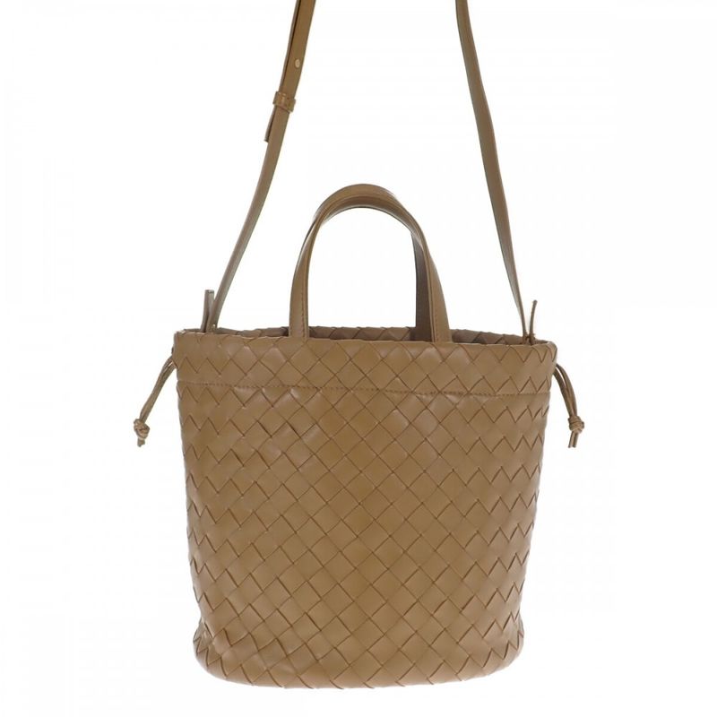 Bottega Veneta Small Castello 753067vcpp17746 Shoulder Bag Lambskin Acorn Khaki