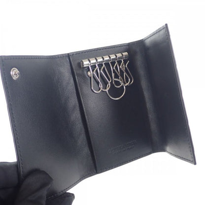 Bottega Veneta 630336vcpq48803 Key Case Intrecciato Nero Black Men's Gift