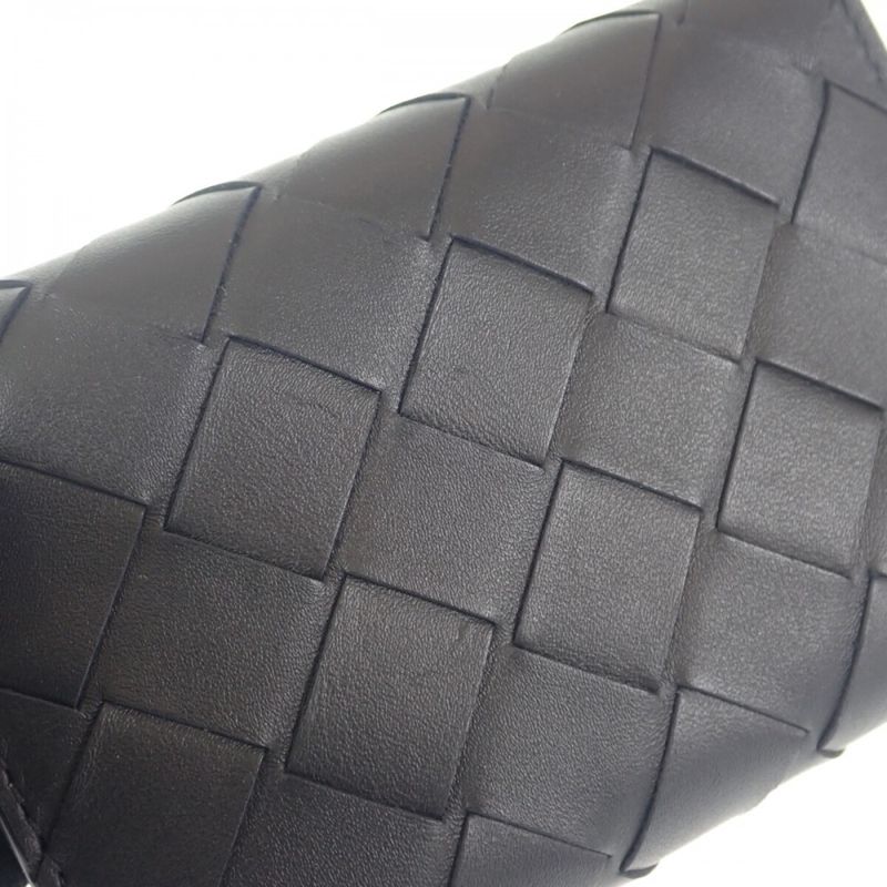 Bottega Veneta 630336vcpq48803 Key Case Intrecciato Nero Black Men's Gift