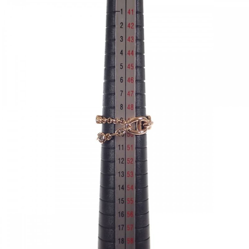 Hermes Chaine D'ancre Chaos H222627b_00049 Ring 18K Pink Gold Pink Gold #9