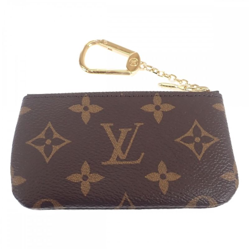 Louis Vuitton Pochette - Cles M62650 Monogram Coin Case Brown Ladies [S Rank